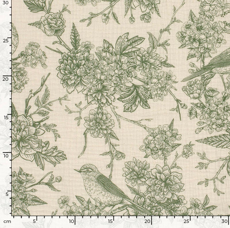 Double gauze: Linnut, salvia