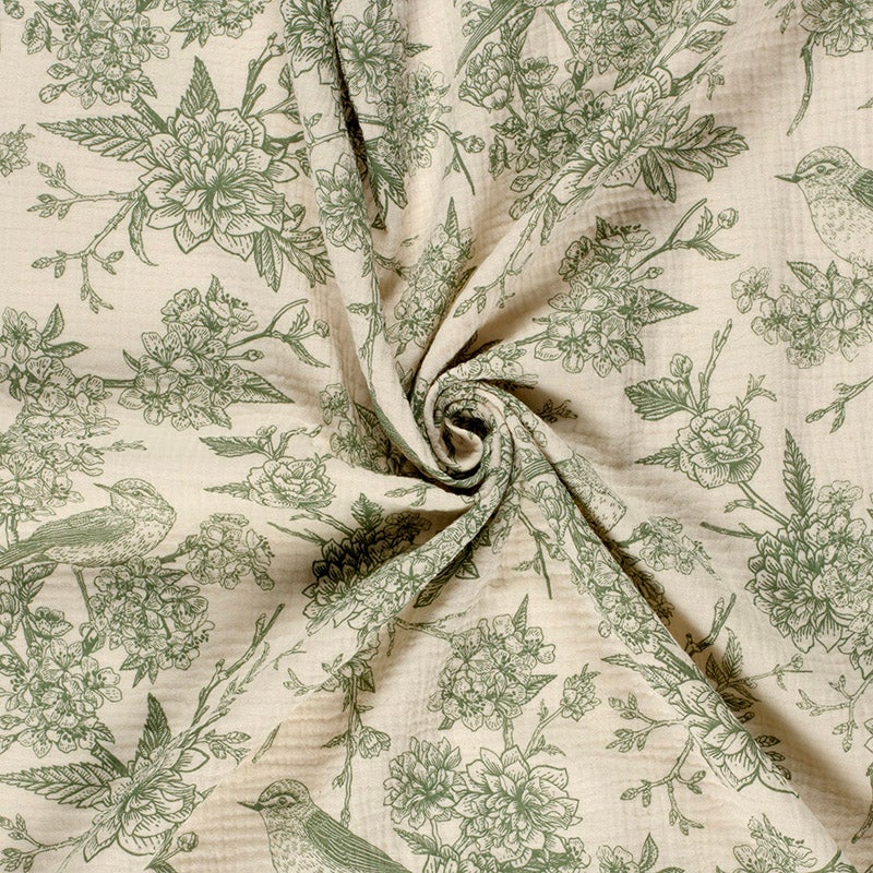 Double gauze: Linnut, salvia