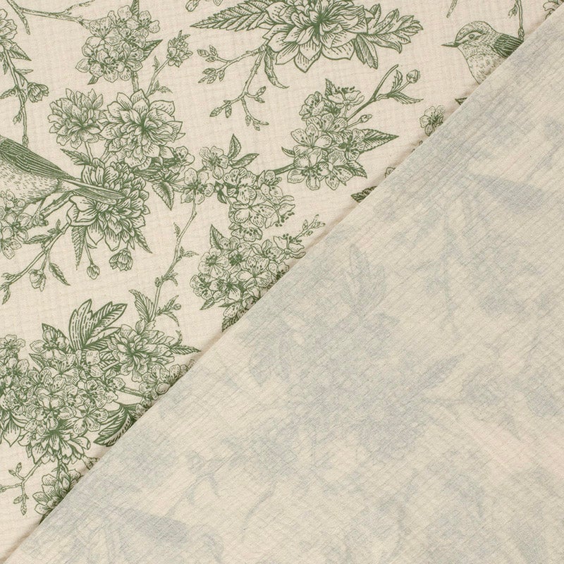 Double gauze: Linnut, salvia