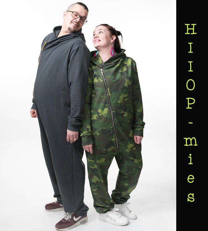 JUJUNA kaava: Hiiop! Miesten Jumpsuit 44-66